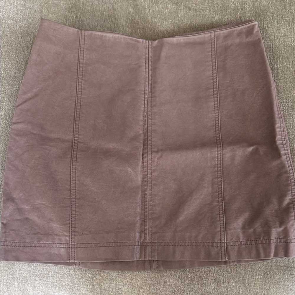 Free People Mini Skirt in Mauve